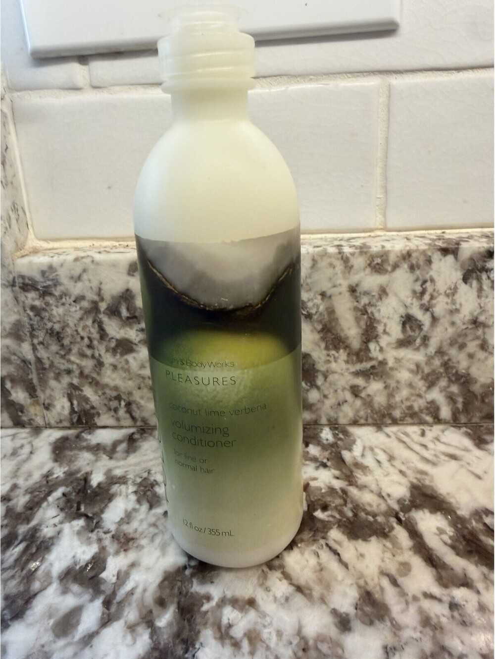 Bath Body Works Pleasures Coconut Lime Verbena Volumizing Conditioner 12 Oz New